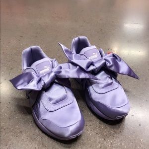 Puma Fenty By Rihanna Purple Bow Sneaker